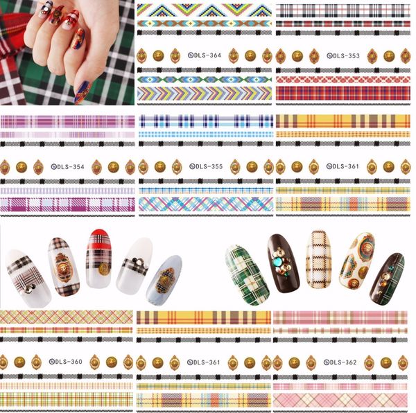 5 sheet 3d nail sticker mixed colorful designs nail stickers decals makeup korean water tattoos manicure tool dls353-364, Black
5 sheet 3d nail sticker mixed colorful designs nail stickers decals makeup korean water tattoos manicure tool dls353-364, Black