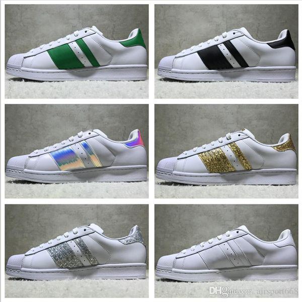 2019 superstar white hologram iridescent junior superstars sneakers super star women men sport running shoes eur36-45
2019 superstar white hologram iridescent junior superstars sneakers super star women men sport running shoes eur36-45