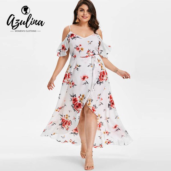 azulina plus size cold shoulder belt overlap dress women spaghetti strap half sleeves floral print dresses bohemian beach dress, Black;gray
azulina plus size cold shoulder belt overlap dress women spaghetti strap half sleeves floral print dresses bohemian beach dress, Black;gray
