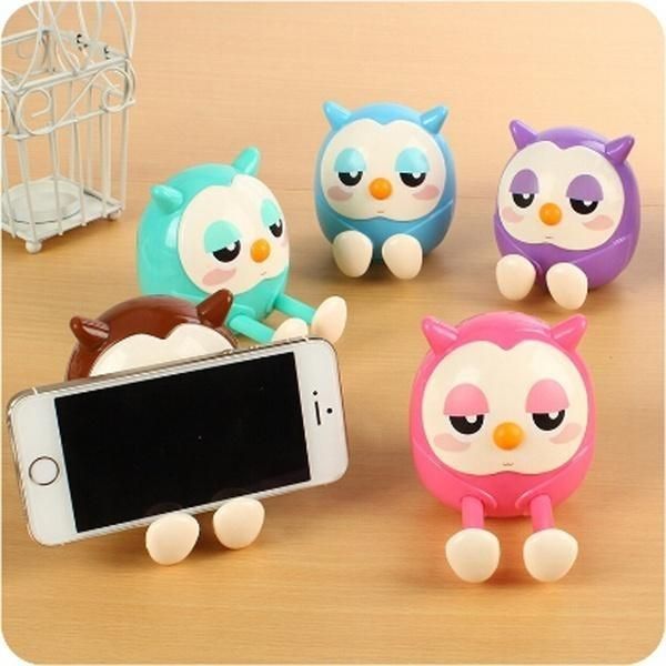 retail cute owl phone stand holder universal phone bracket holder accessories saving money box phone coin box holder 397
retail cute owl phone stand holder universal phone bracket holder accessories saving money box phone coin box holder 397