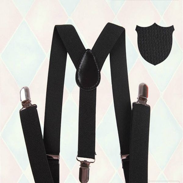 factory wholesale fashion strap suspender strap children's y-back solid color suspender for kids clothing, Black
factory wholesale fashion strap suspender strap children's y-back solid color suspender for kids clothing, Black