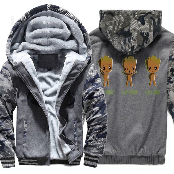i'm groot hoody male 2018 autumn winter fleece thick sweatshirt cartton streetwear jacket men harajuku sweatshirts men's hoodies, Black
i'm groot hoody male 2018 autumn winter fleece thick sweatshirt cartton streetwear jacket men harajuku sweatshirts men's hoodies, Black