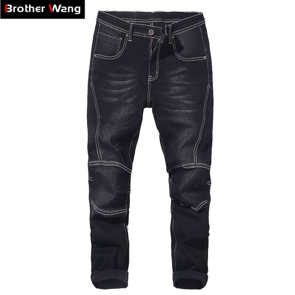 big size men bike jeans 2018 autumn winter new stretch harem pants brand denim trousers male black blue 40 42 44 46 48
big size men bike jeans 2018 autumn winter new stretch harem pants brand denim trousers male black blue 40 42 44 46 48