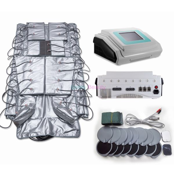 3 in 1 far infrared pressotherapy ems slimming electric muscle stimulation sauna air pressure lymph drainage body
3 in 1 far infrared pressotherapy ems slimming electric muscle stimulation sauna air pressure lymph drainage body