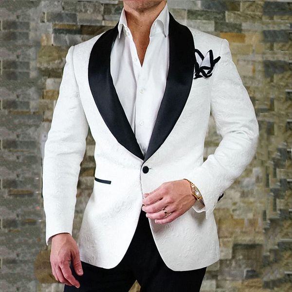 black shawl lapel custom white men suits 2018 wedding groom tuxedos groomsman suits man prom wear slim blazer 2 pieces (jacket+pants, Black;gray
black shawl lapel custom white men suits 2018 wedding groom tuxedos groomsman suits man prom wear slim blazer 2 pieces (jacket+pants, Black;gray
