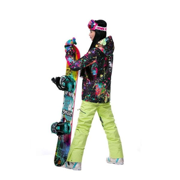2017 new women skiing jackets and pants snow snowboard clothes warm waterproof windproof winter dress ski suits set
2017 new women skiing jackets and pants snow snowboard clothes warm waterproof windproof winter dress ski suits set