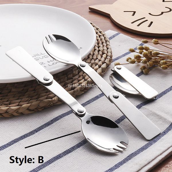 100 pcs folding spoon outdoor travel portable tableware spoon creative staple soup fork 304 stainless steel
100 pcs folding spoon outdoor travel portable tableware spoon creative staple soup fork 304 stainless steel