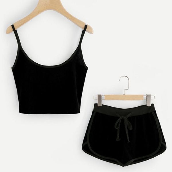 sleeveless patchwork cami tank fashion women summer vest female strappy cami beach crop #zv1045, White