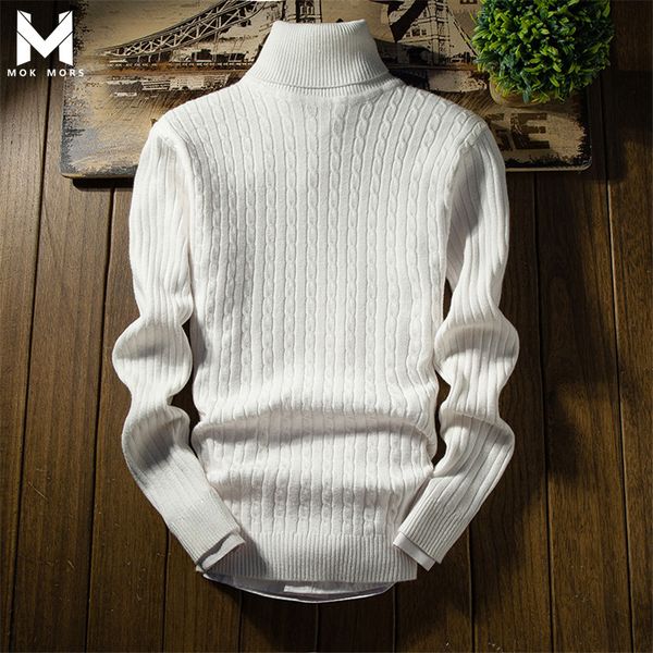 men's new high collar solid color twist sweater sweaters fashion brand casual slim long sleeve men sweaters, White;black
men's new high collar solid color twist sweater sweaters fashion brand casual slim long sleeve men sweaters, White;black