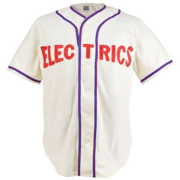 Great Falls Electrics 1948 Home Jersey 100% Stitched Embroidery Logos Vintage Baseball Jerseys Custom Any Name Any Number Free Shipping
Great Falls Electrics 1948 Home Jersey 100% Stitched Embroidery Logos Vintage Baseball Jerseys Custom Any Name Any Number Free Shipping