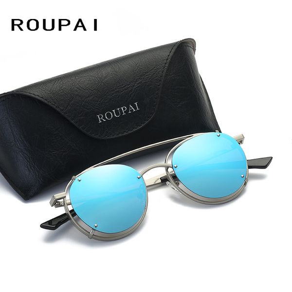 roupai round frame sunglasses men's of polarizing sunglasses women steampunk glasses around metal frame glasses, White;black
roupai round frame sunglasses men's of polarizing sunglasses women steampunk glasses around metal frame glasses, White;black