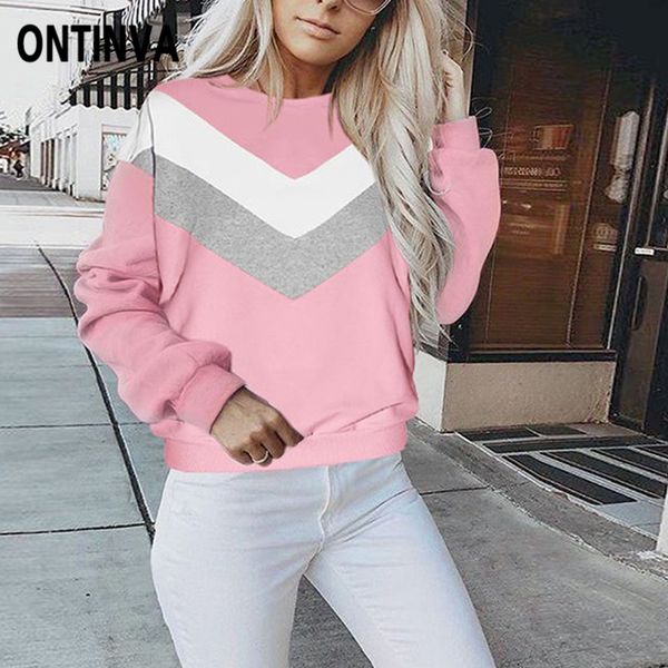 autumn geometric women sweatshirts pullovers new 2018 korean fashion long sleeve patchwork sweet femme casual mujer hoodie, Black
autumn geometric women sweatshirts pullovers new 2018 korean fashion long sleeve patchwork sweet femme casual mujer hoodie, Black