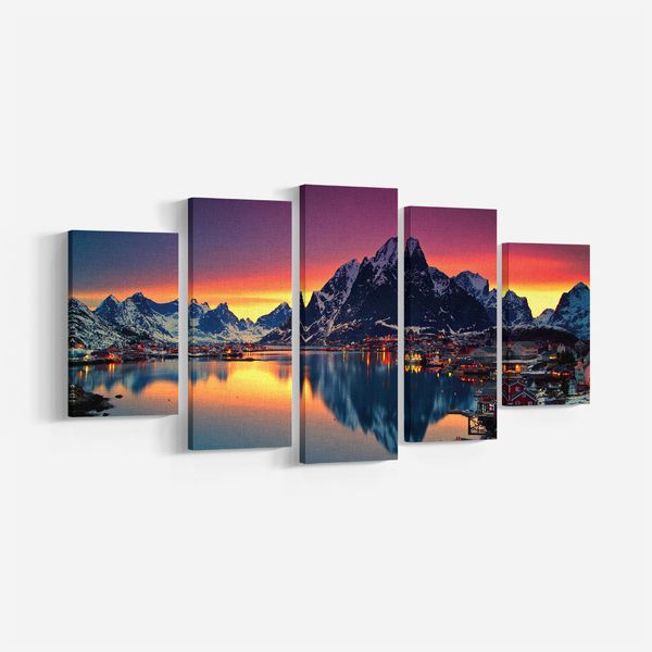 5 pieces modern art beautiful scenery of hills and waters canvas painting wall art picture print and poster room decoration
5 pieces modern art beautiful scenery of hills and waters canvas painting wall art picture print and poster room decoration