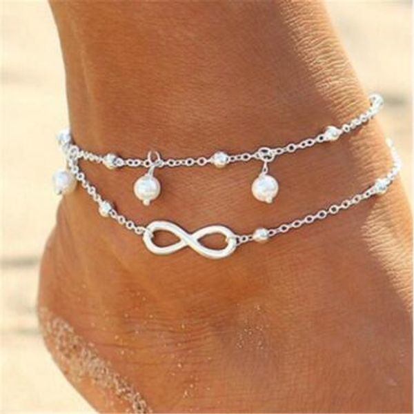 lady double 925 sterling silver plated chain ankle anklet bracelet barefoot sandal beach foot jewelry 2 colors, Red;blue
lady double 925 sterling silver plated chain ankle anklet bracelet barefoot sandal beach foot jewelry 2 colors, Red;blue
