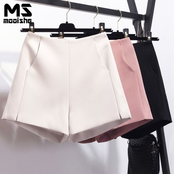 mooishe summer high waisted shorts pocket boyfriend white/pink black ladies short trousers bottoms, White;black
mooishe summer high waisted shorts pocket boyfriend white/pink black ladies short trousers bottoms, White;black