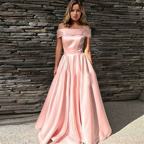 custom made a line prom dresses bateau neck pleat satin formal evening wear floor length party gowns, Black
custom made a line prom dresses bateau neck pleat satin formal evening wear floor length party gowns, Black