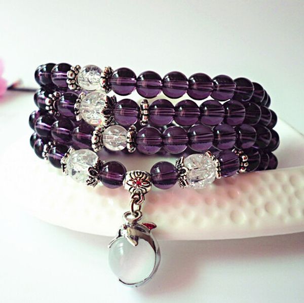 yanting natural stone beads long bracelets dolphin opal stone pendant vintage bracelet women fashion jewelry wristband gift 0251, Black
yanting natural stone beads long bracelets dolphin opal stone pendant vintage bracelet women fashion jewelry wristband gift 0251, Black