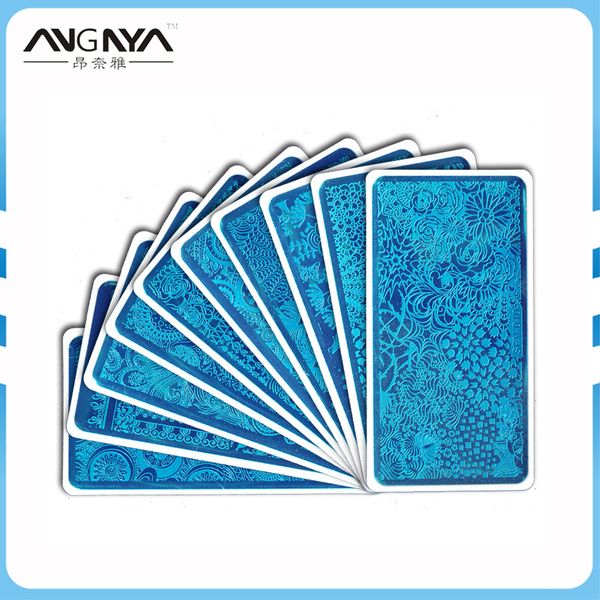 angnya 1pcs 12*6cm spv series thicken nail stamping plates diy image butterfly/cat/rose pattern nail art manicure templates tool, White
angnya 1pcs 12*6cm spv series thicken nail stamping plates diy image butterfly/cat/rose pattern nail art manicure templates tool, White