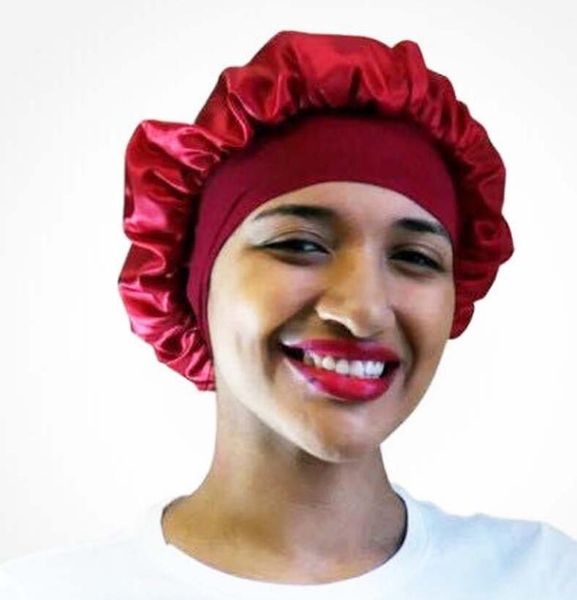 new wide band satin silk bonnet cap comfortable night sleep hat hair loss cap chemo caps 6 colors, Yellow
new wide band satin silk bonnet cap comfortable night sleep hat hair loss cap chemo caps 6 colors, Yellow