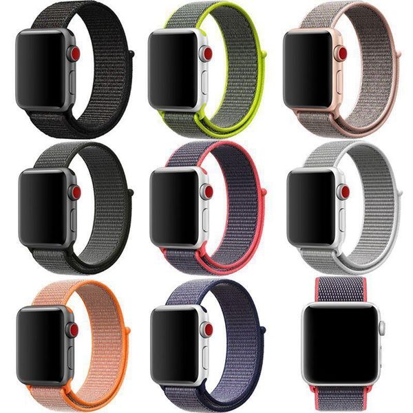 band 38mm 42mm soft nylon breathable nylon i watch band replacement sport loop for series 3/2/1, Black;brown
band 38mm 42mm soft nylon breathable nylon i watch band replacement sport loop for series 3/2/1, Black;brown