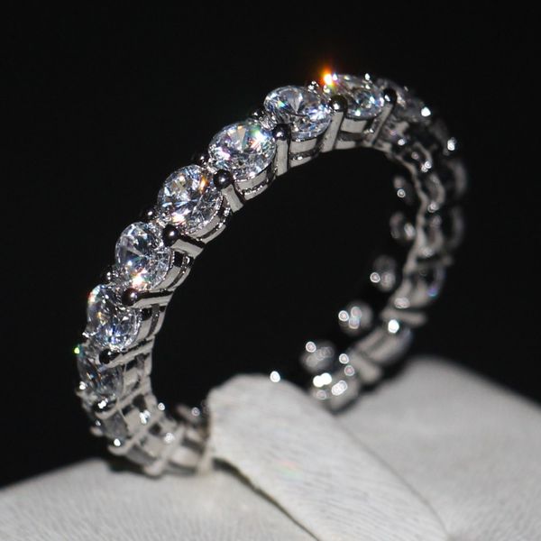 choucong brand women fashion jewelry full round 4mm diamond 925 sterling silver engagement wedding band ring, Slivery;golden
choucong brand women fashion jewelry full round 4mm diamond 925 sterling silver engagement wedding band ring, Slivery;golden