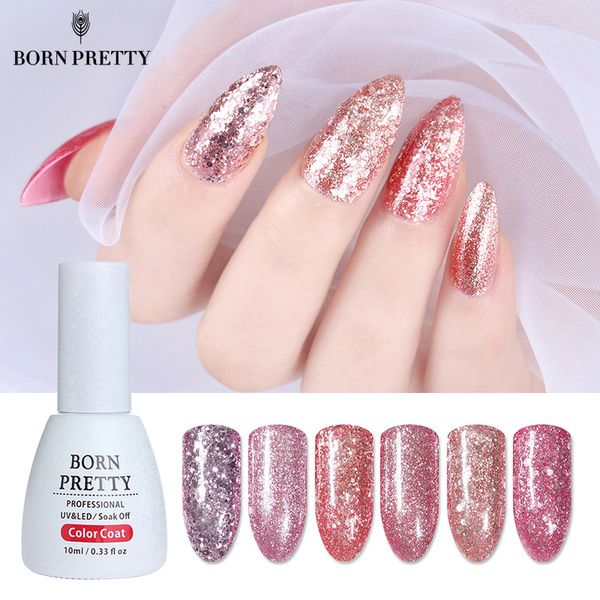 born pretty rose gold series nail gel polish 10ml shining glitter nude soak off uv gel nail art vanish, Red;pink
born pretty rose gold series nail gel polish 10ml shining glitter nude soak off uv gel nail art vanish, Red;pink