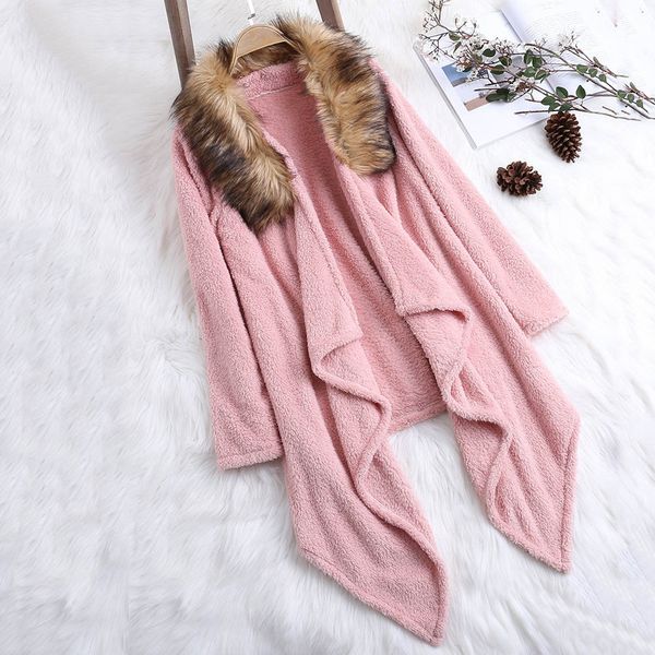 winter woman coat female jacket ladies winter plush faux fur patchwork solid asymmetrical coat jackets for women feminine, Black
winter woman coat female jacket ladies winter plush faux fur patchwork solid asymmetrical coat jackets for women feminine, Black