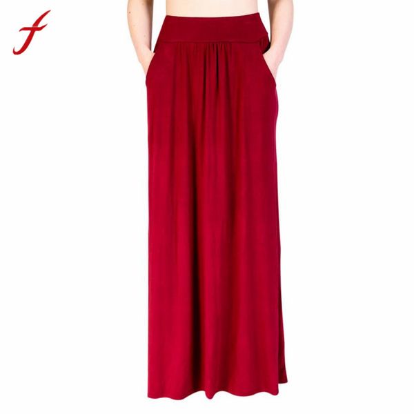 feitong summer high waist pleated long skirt women a line red ruffles party skirts ladies korean style pocket saia, Black
feitong summer high waist pleated long skirt women a line red ruffles party skirts ladies korean style pocket saia, Black