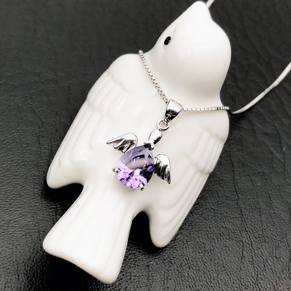 female amethyst silver necklace fashion simple silver jewelry s925 sterling silver pendant jewelry birthday gift
female amethyst silver necklace fashion simple silver jewelry s925 sterling silver pendant jewelry birthday gift
