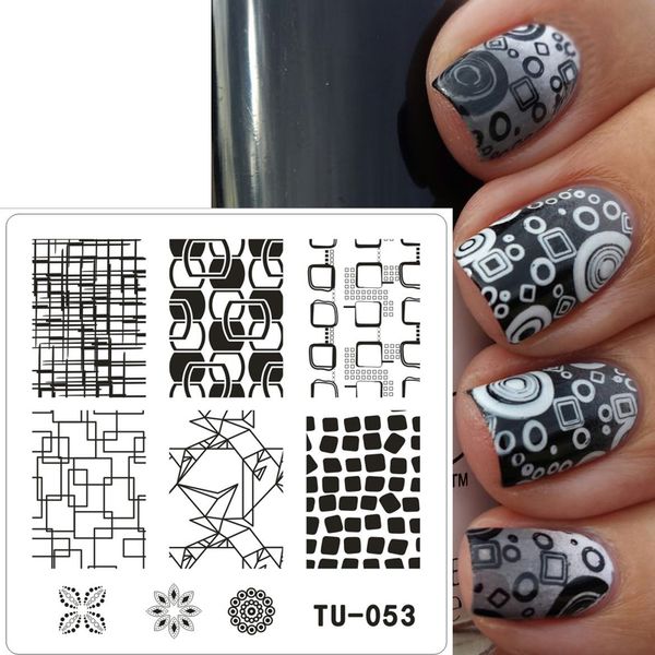 new 1 pcs tu beauty nail stamping plates irregular image stamping nail art manicure template diy stamp tools, White
new 1 pcs tu beauty nail stamping plates irregular image stamping nail art manicure template diy stamp tools, White