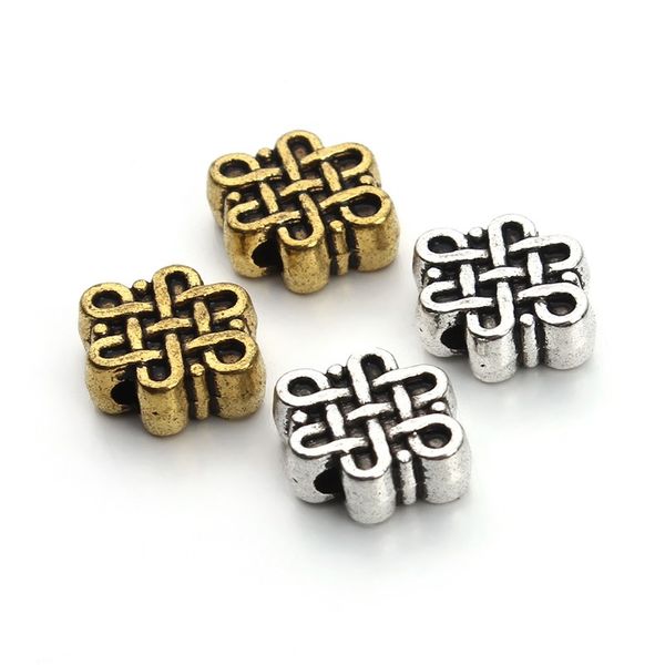 50pcs/lot 9*11mm chinese knot shape silver gold color metal spacer beads fit bracelet necklace diy jewelry findings f3402, Blue;slivery
50pcs/lot 9*11mm chinese knot shape silver gold color metal spacer beads fit bracelet necklace diy jewelry findings f3402, Blue;slivery