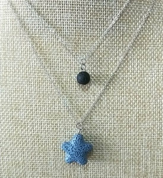 lava stone starfish multilayer necklaces essential oil diffuser volcanic rock pendant necklace women jewelry, Silver
lava stone starfish multilayer necklaces essential oil diffuser volcanic rock pendant necklace women jewelry, Silver