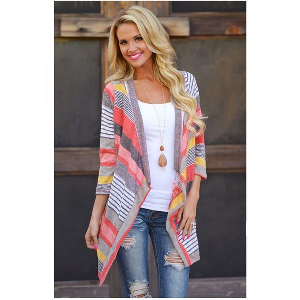 autumn winter womens long sleeve cardigan outwear knitted jacket coat loose sweater stripe cotton green red women's clothing, White;black
autumn winter womens long sleeve cardigan outwear knitted jacket coat loose sweater stripe cotton green red women's clothing, White;black