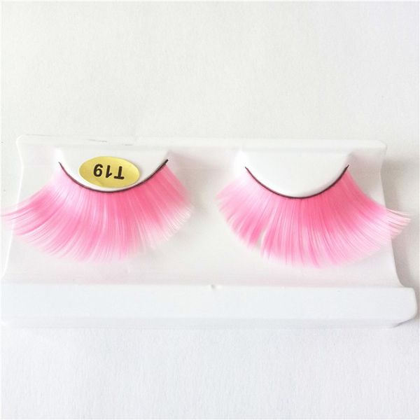 stage art false eyelashes pink color exaggerated fake eyelashes fashion makeup handmade lashes
stage art false eyelashes pink color exaggerated fake eyelashes fashion makeup handmade lashes