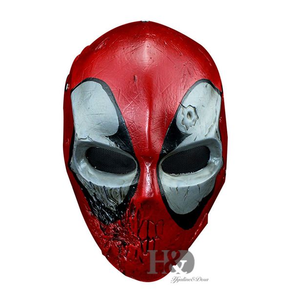 2016 new cosplay deadpool mask eco-friendly resin mask halloween party props 11*6.7 inch
2016 new cosplay deadpool mask eco-friendly resin mask halloween party props 11*6.7 inch