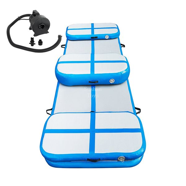 5 pieces (4 air track+1 pump) inflatable gymnastics airtrack tumbling mat air track floor mats for home use/training
5 pieces (4 air track+1 pump) inflatable gymnastics airtrack tumbling mat air track floor mats for home use/training
