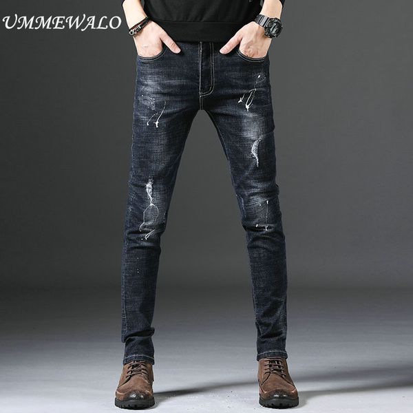 ummewalo stretch skinny jeans men casual ripped denim jeans male slim fit cotton quality jean pants trousers m11, Blue
ummewalo stretch skinny jeans men casual ripped denim jeans male slim fit cotton quality jean pants trousers m11, Blue