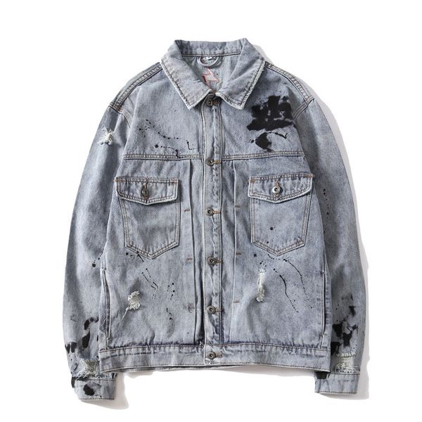 moruancle fashion men's hi street ripped painted jean jacket with patchwork distressed denim trucker jacket outerwear for male, Black;brown
moruancle fashion men's hi street ripped painted jean jacket with patchwork distressed denim trucker jacket outerwear for male, Black;brown