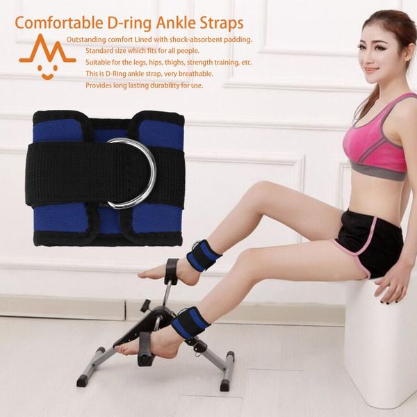1pcs comfortable d-ring ankle straps ankle support men women sport thigh leg lifting exercise training straps tool, Blue;black
1pcs comfortable d-ring ankle straps ankle support men women sport thigh leg lifting exercise training straps tool, Blue;black
