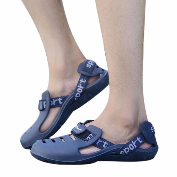 men's summer shoes sandals 2017 new breathable men slippers lighted casual shoes outdoor slip on shoes beach comfort sandals, Black
men's summer shoes sandals 2017 new breathable men slippers lighted casual shoes outdoor slip on shoes beach comfort sandals, Black