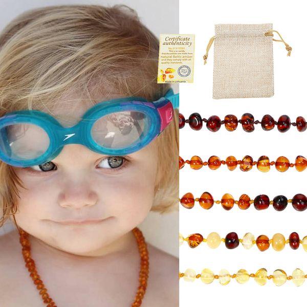 classic 10 colors amber teething bracelet/necklace for baby lab tested authentic 8 sizes natural amber stone women jewelry, Silver
classic 10 colors amber teething bracelet/necklace for baby lab tested authentic 8 sizes natural amber stone women jewelry, Silver
