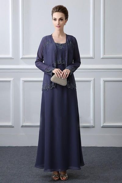 lace applique mother of the bride dresses with jacket chiffon floor length mother bride dress long sleeve plus size mother of groom gowns, Black;red
lace applique mother of the bride dresses with jacket chiffon floor length mother bride dress long sleeve plus size mother of groom gowns, Black;red