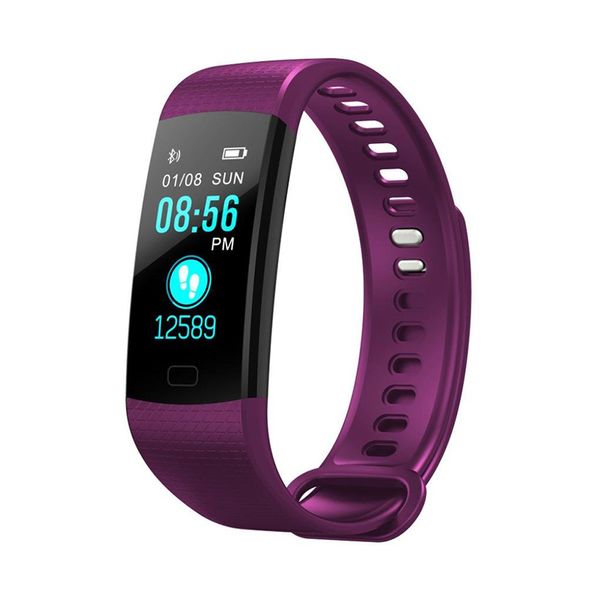 Y5 Smart Bracelet Wristband Fitness Tracker Color Screen Heart Rate Sleep Pedometer Sport Waterproof Activity Tracker for iPhone Samsung New
Y5 Smart Bracelet Wristband Fitness Tracker Color Screen Heart Rate Sleep Pedometer Sport Waterproof Activity Tracker for iPhone Samsung New