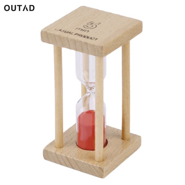 

outad 1 minutes / 5 minutes colorful toothbrush timer hourglasses sandglass sand clock timers deskclock