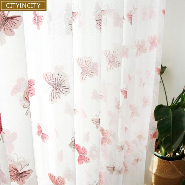 cityincity butterfly white curtains for living room embroidered curtain for kid's bedroom sheer tulle women window 3d voile
cityincity butterfly white curtains for living room embroidered curtain for kid's bedroom sheer tulle women window 3d voile