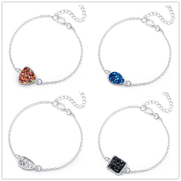 fashion irregular druzy drusy bracelet geometry imitate natural stone silver plated chain bracelet bangle for women brand jewelry, Golden;silver
fashion irregular druzy drusy bracelet geometry imitate natural stone silver plated chain bracelet bangle for women brand jewelry, Golden;silver