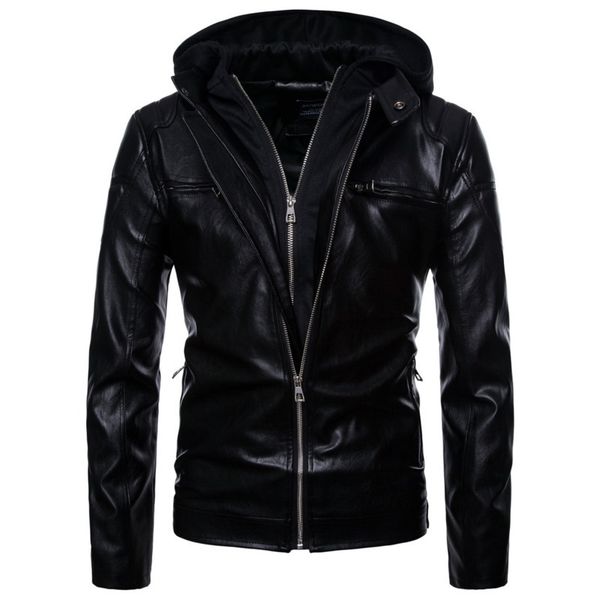 mens pu leather zipper motorcycle black color jacket for men long sleeve fashion coats men's outerwear clothing man
mens pu leather zipper motorcycle black color jacket for men long sleeve fashion coats men's outerwear clothing man