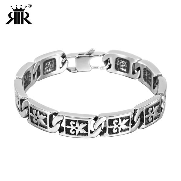 rir bracelets stainless steel chain bangle bracelet gothic punk biker jewelry accessorise stainless steel bracelets & bangles, Black
rir bracelets stainless steel chain bangle bracelet gothic punk biker jewelry accessorise stainless steel bracelets & bangles, Black