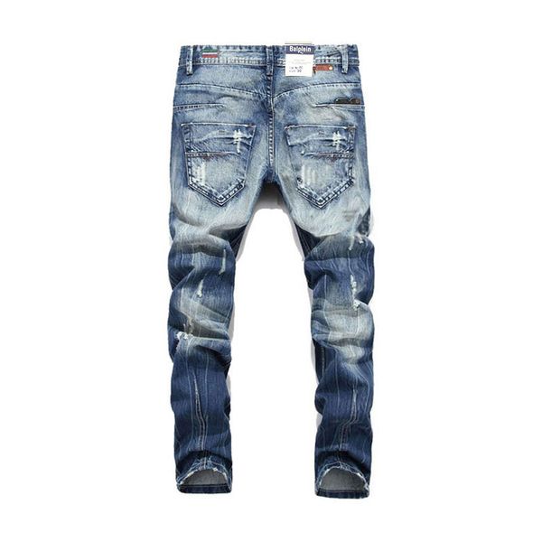Stripe Fashion Balplein Brand Men Jeans Washed Printed Jeans For Men Casual Pants Italian Designer Jeans Men Straight
Stripe Fashion Balplein Brand Men Jeans Washed Printed Jeans For Men Casual Pants Italian Designer Jeans Men Straight