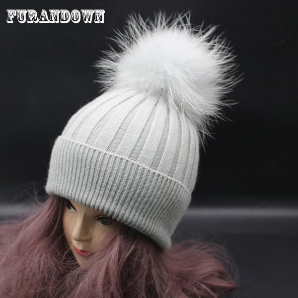 2017 designer adult women striped wool knitted hat winter female cap dyed raccoon fur hats pompom beanies, Blue;gray
2017 designer adult women striped wool knitted hat winter female cap dyed raccoon fur hats pompom beanies, Blue;gray